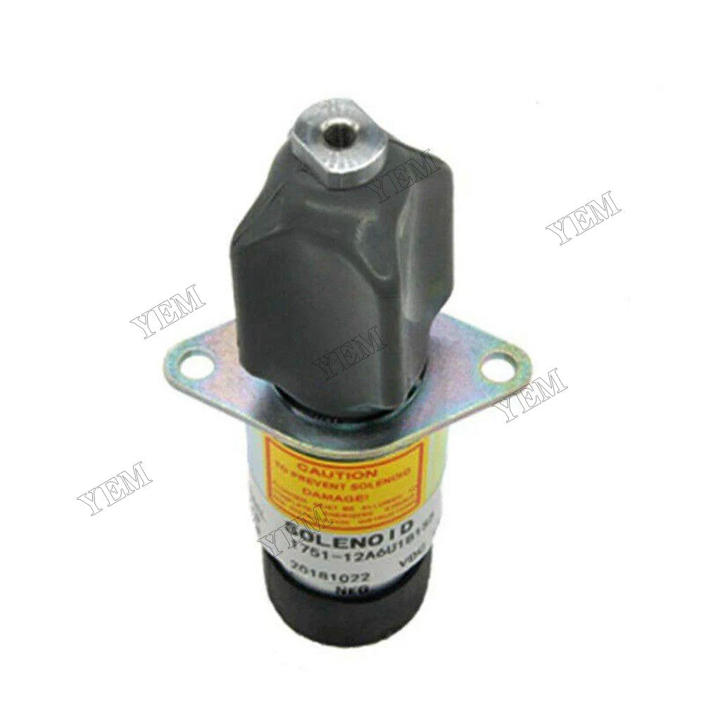 3A 70&82 MM Series Diesel Engines 12V Stop Solenoid 1751-12A6U1B1S5 31-0202 SA-4259-12 for Kubota For Kubota
