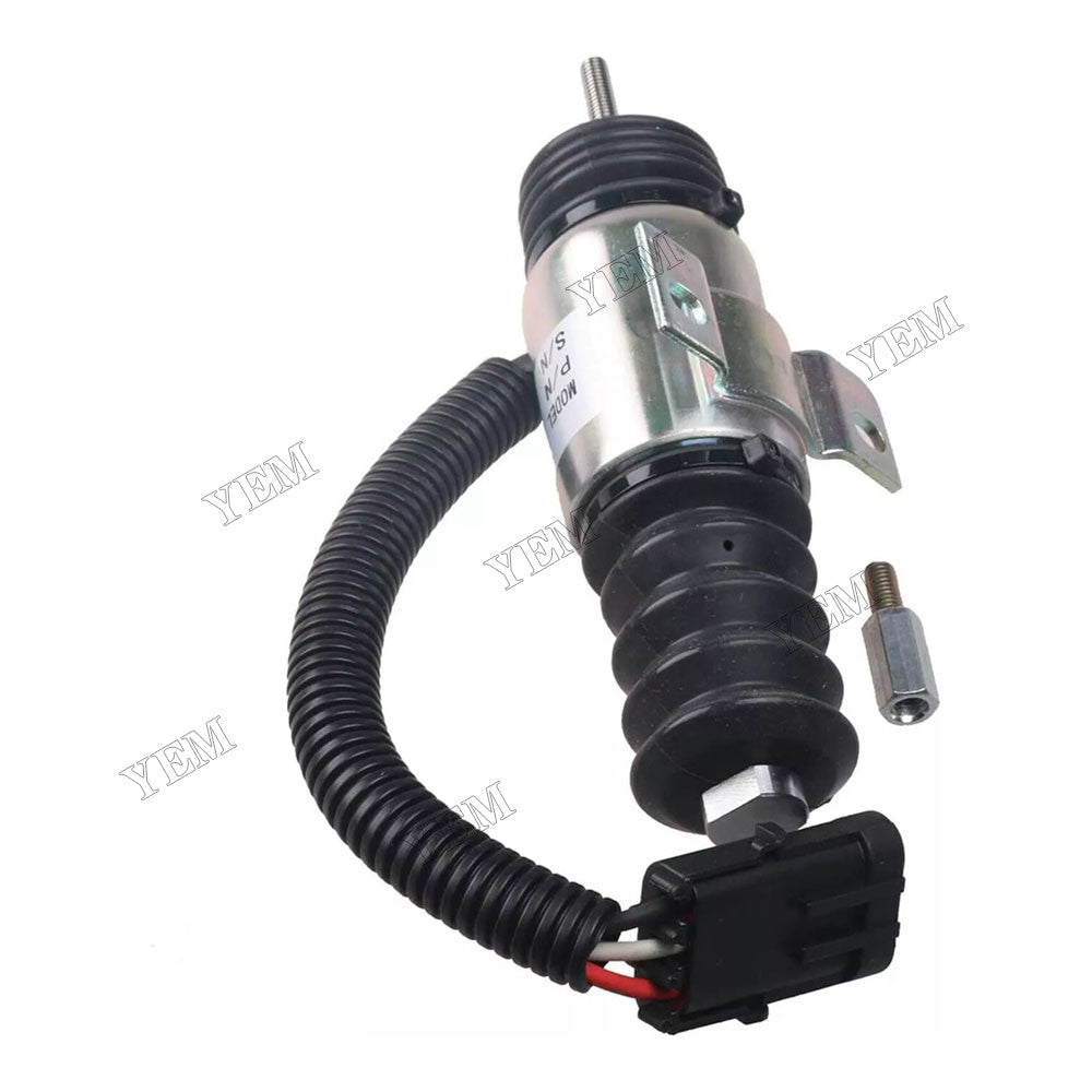 For Mustang Gehl Loader 930A John Deere Mower F911 F925 F932 F935 Fuel Shutoff Solenoid 420-35448 For John Deere