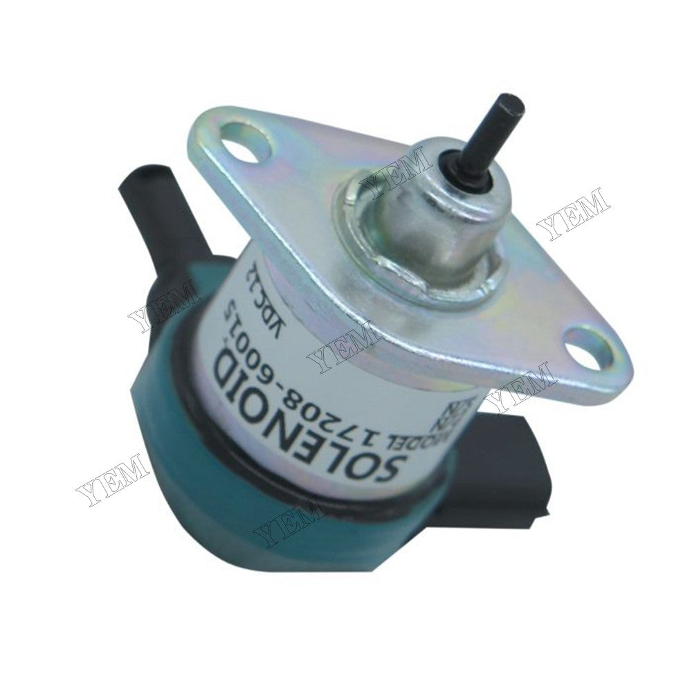 For Volvo Excavator ECR25D EC27D 12V Electromagnet Stop Solenoid VOE17263545 For Volvo