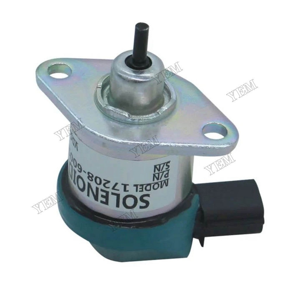 For Volvo Excavator ECR25D EC27D 12V Electromagnet Stop Solenoid VOE17263545 For Volvo