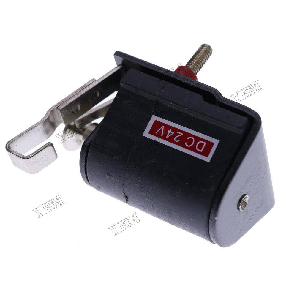 For John Deere Backhoe Loader 500C 510 710D Excavator 590D 595D 24V Injection Pump Shut Off Solenoid 26387 RE62240 For John Deere