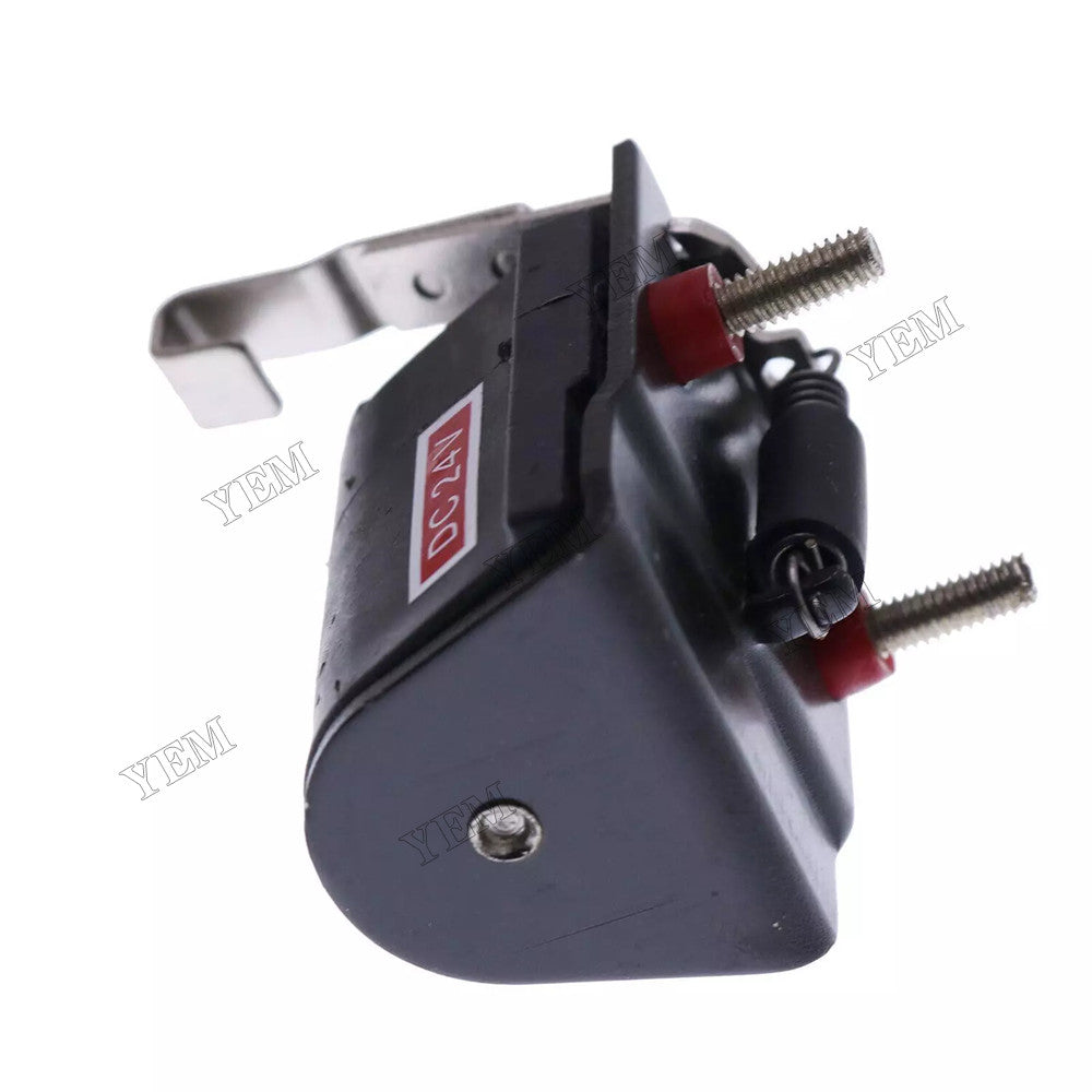 For John Deere Backhoe Loader 500C 510 710D Excavator 590D 595D 24V Injection Pump Shut Off Solenoid 26387 RE62240 For John Deere