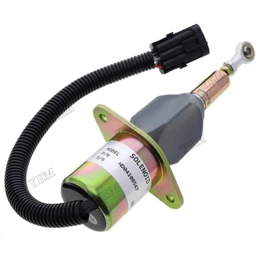 For Komatsu Engine SA6D102E-2 Excavator PC300-7 PC360-7 Wheel Loader WA380-5 24V Stop Solenoid 6743-81-9140 For Komatsu