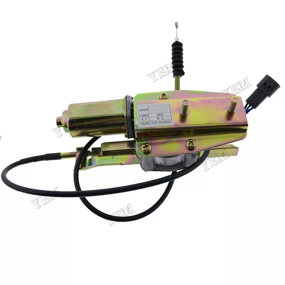 For Isuzu Engine 6BD1T 6BD1 6HK1 6BG1 6BG1T 4BG1 4BD1 4JB1 4JG1 4JG2 24V Stop Solenoid Stopper Assembly 1819002270