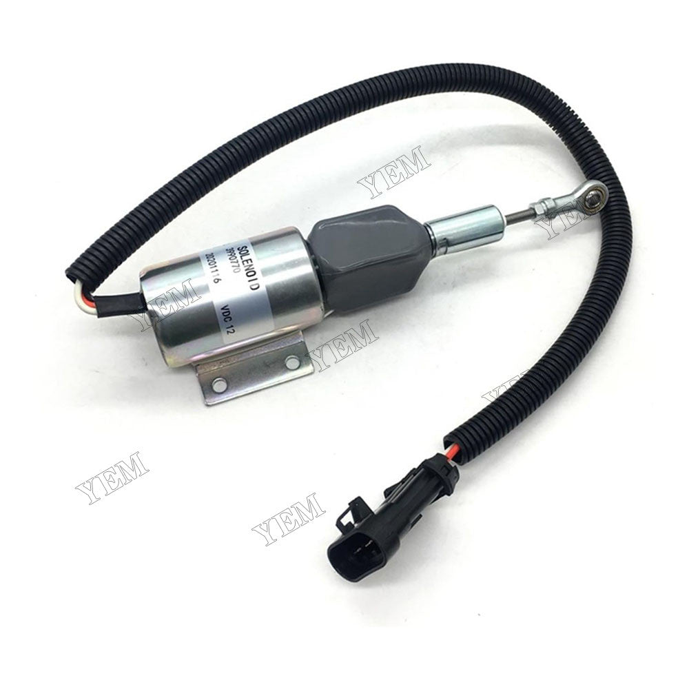 Engine 12V Stop Solenoid SA-4931-12 3990770 for Cummins For Cummins