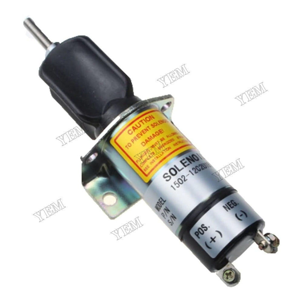 For Engine Aftermarket Woodward 1502ES-12C2U1B1S1 12V Fuel Stop Solenoid For Woodward