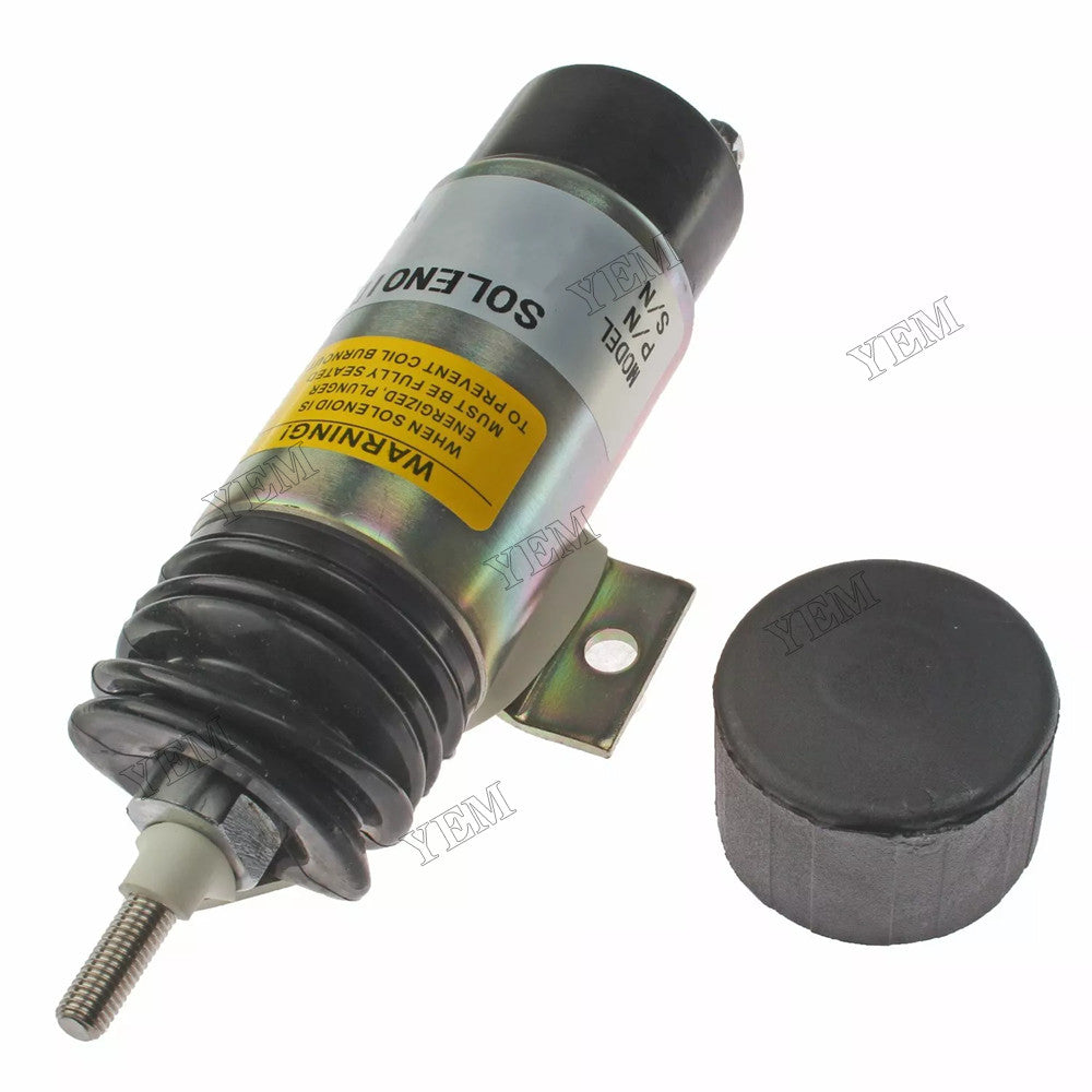 For Kubota Engine WG750 DF752 DF-750 DF972 D905 2 Terminals 12V Dual Coil Pull Solenoid D610-B1V12 68990-015 For Kubota