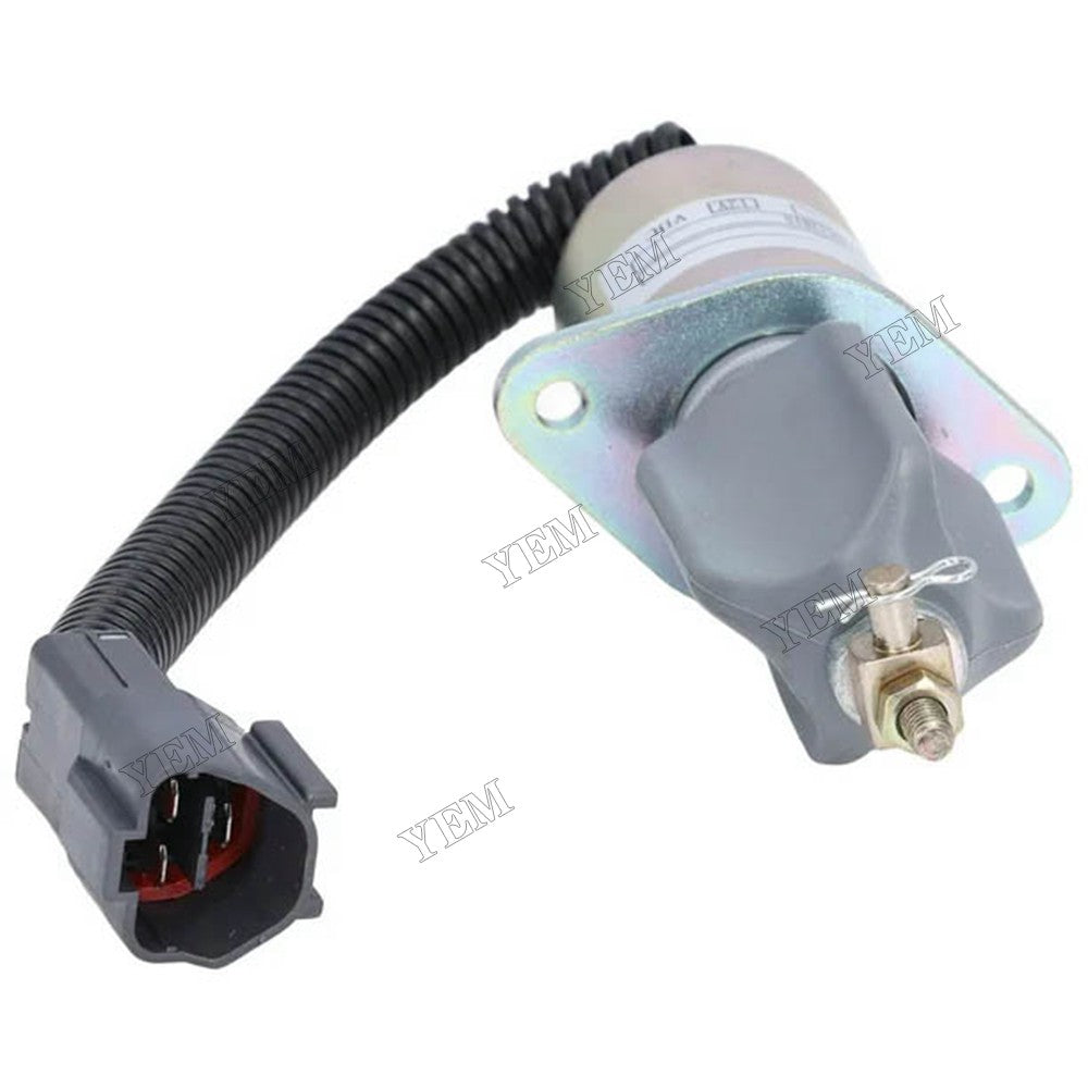 For Hyundai R60-5 R60-6 R210-5 R335-7 12V 3A Fuel Stop Oil Solenoid Valve 1751ES-12A3UC12BIS For Hyundai