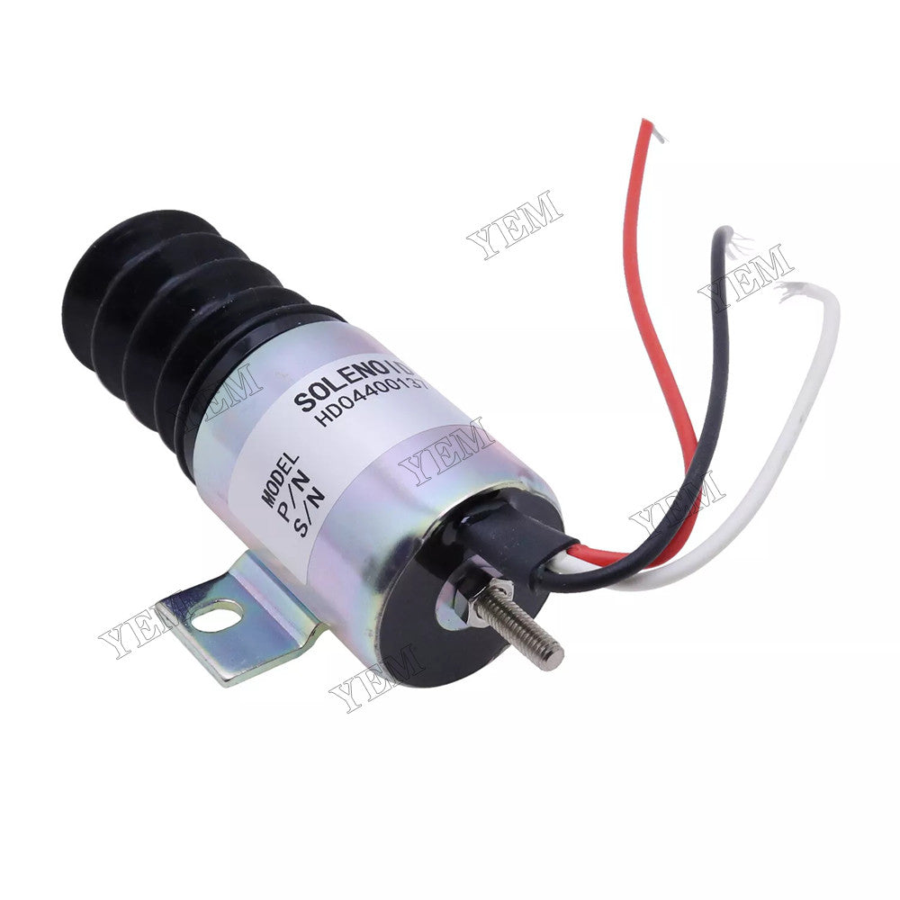 For Hyundai Excavator R200-5E R200-5 Fuel Shutdown Solenoid 1756ES-12E3ULB1S5 SA-4735-12 For Hyundai