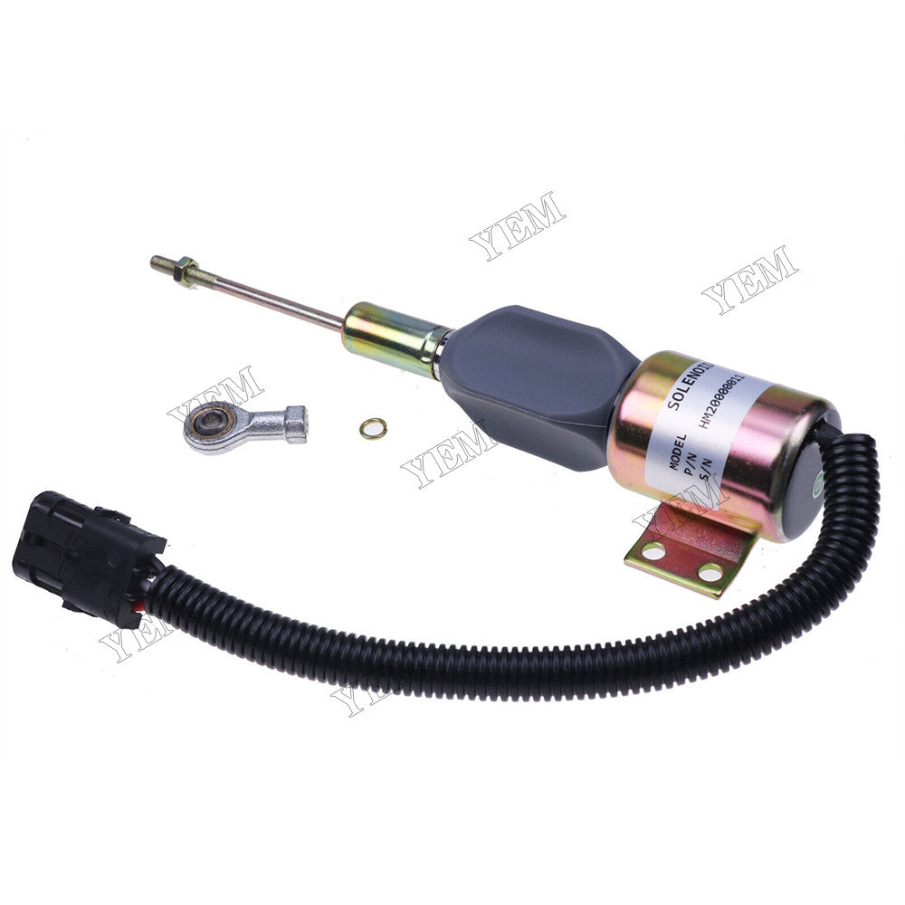 For John Deere Tractor 7610 12V Shut Off Solenoid RE501450 For John Deere