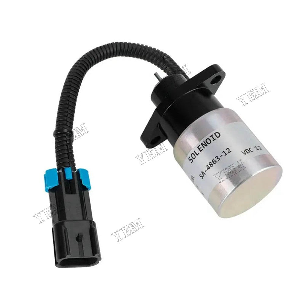 For Kubota Woodward Engine 12V Stop Solenoid 0175-12A5C9S SA-4863-12 For Kubota
