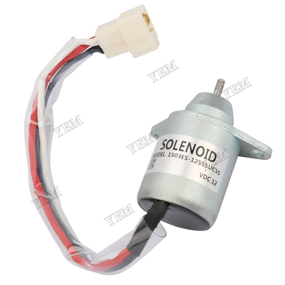 For Isuzu Engine 3CA1 3CB1 3CD1 3CE1 4CG1 4CG2 2CA1 3BC1 12V Fuel Shut off Stop Solenoid Valve 5864004350