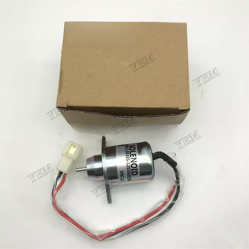 For Yanmar Engine 3TNV82A 3TNV382A Cub Cadet Ex Series Compact Tractor Zero-Turn Mower 12V Stop Solenoid YA-119653-77950 For Yanmar