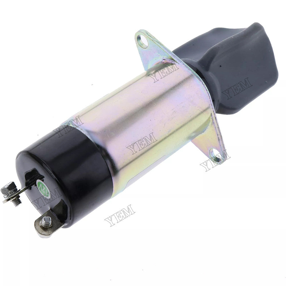 For Yanmar Engine 2 Terminals Shutoff Solenoid 1504-12A7U1B1 SA-3527-T 12VDC