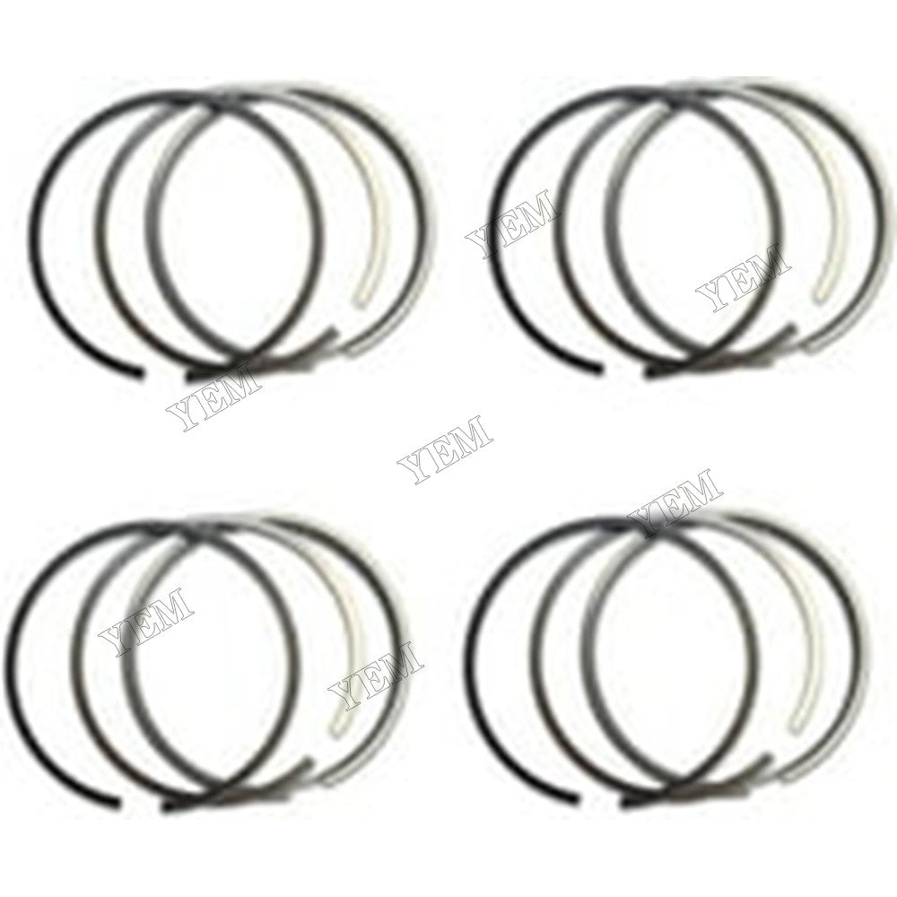 For Deutz 1011 BFL1011 BF3L1011FL BF4L1011F BF4L1011FT BF3M1011F BF4M1011 BF4M1011F 4 Pcs Piston Ring 04270698
