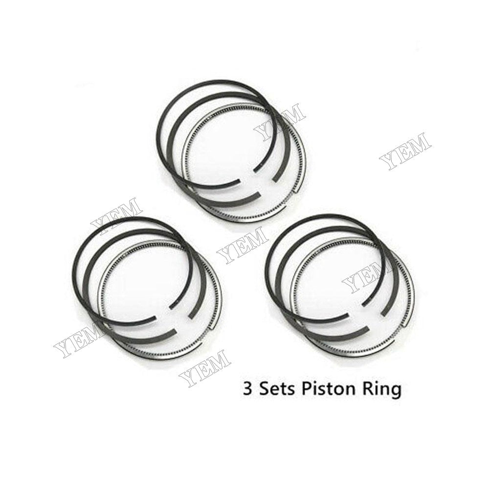 For Mitsubishi Engine L3E Komatsu Doosan Daewoo SOLAR 015PLUS STD Piston Ring Set MM433713