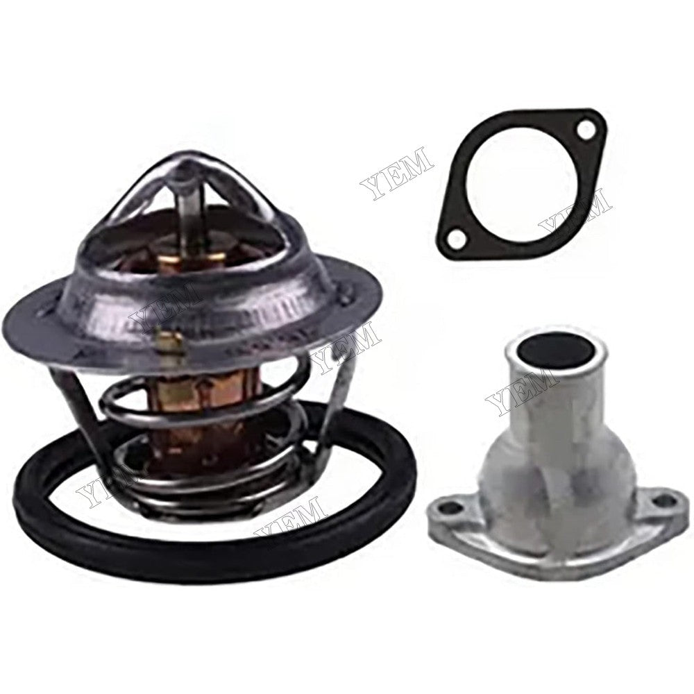 For Isuzu Engine 3LA1 3LB1 3LD1 3LD2 4LB1 4LC1 Thermostat Kit With Water Outlet Pipe 8971606540 8972646901 8971690151