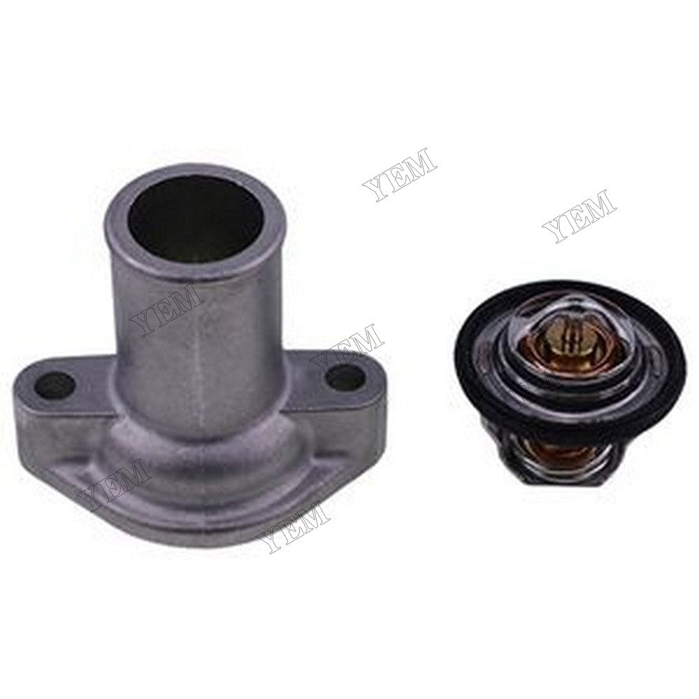 For Kubota Engine D1105 V1505 V2203 Tractor L245DT L245F L245H Thermostat & Cover 15321-73260 19434-73010