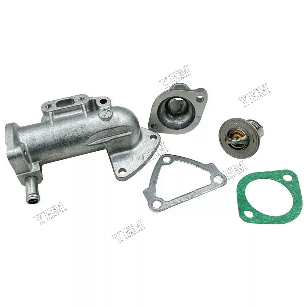 For Kubota Engine Z482 D722 Thermostat 15531-73010 & Cover 15841-73260 & Complete Water Flange 16875-72704 With Gasket 15841-72923 For Kubota