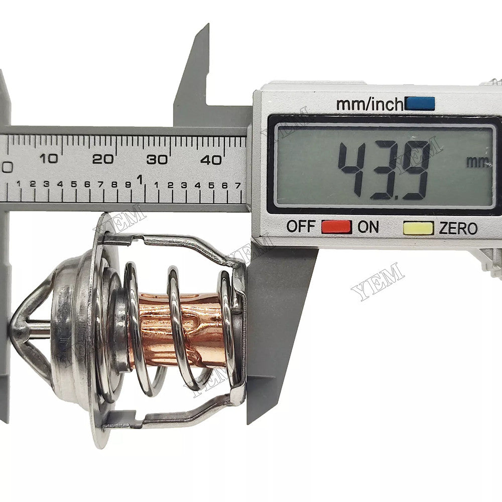 For CASE Engine ISM N844 Loader 410 420 SR130 SR150 SR160 Tractor DX31 DX34 DX35 DX48 DX55 DX60 82??C Thermostat SBA145206220 For Case