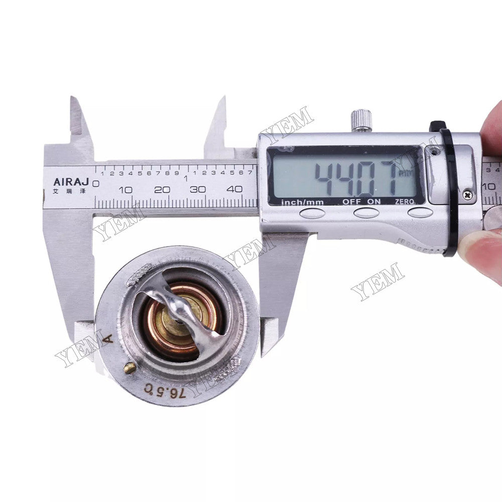 For John Deere Excavator 27ZTS 35ZTS Thermostat Kit & Water Outlet Pipe 8971606540 8943259561 8971690151 For John Deere