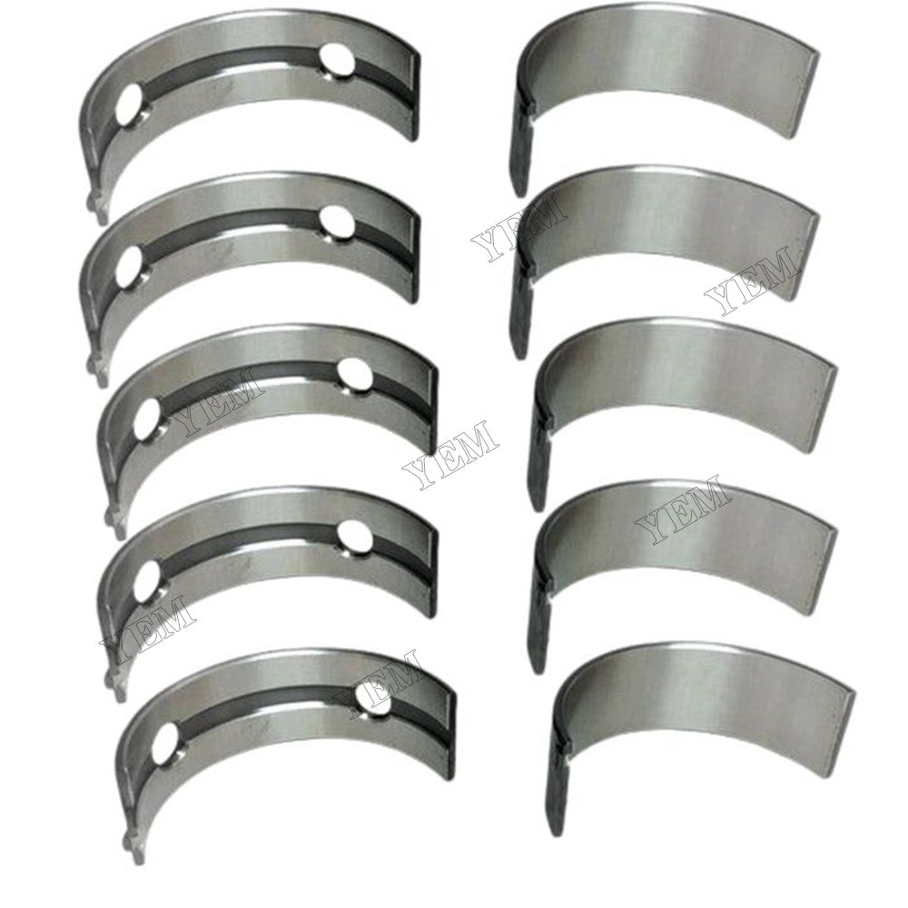 For Yanmar 4TNE88 Komatsu 4D88E-3 Engine 1 Set Main Bearing 129001-02931 129150-02871 For Yanmar