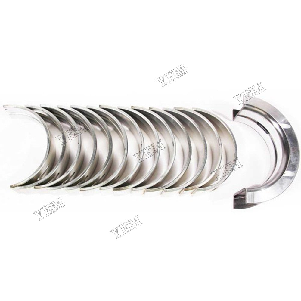 For Cummins Engine 6B5.9 6C8.3 ISC ISC8.3 ISL8.9 QSC8.3 QSL9 0.5mm Main Bearing Set 3945919