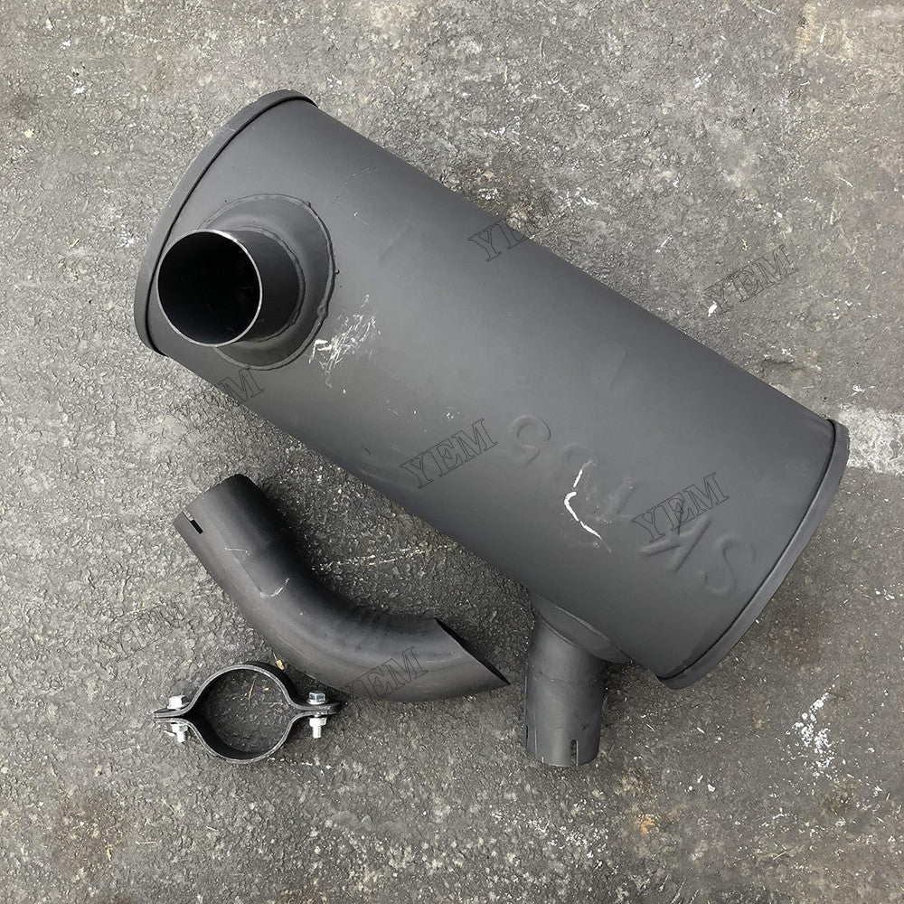 For Kobelco SK135SR SK135SRLC-1E SK135SR-1E SK115SRDZ-1E ED150 SK135SRL ED150-1E SK115SRDZ SK135SRL-1E SK135SRLC Muffler Silencer YX12P00006P3 For Kobelco