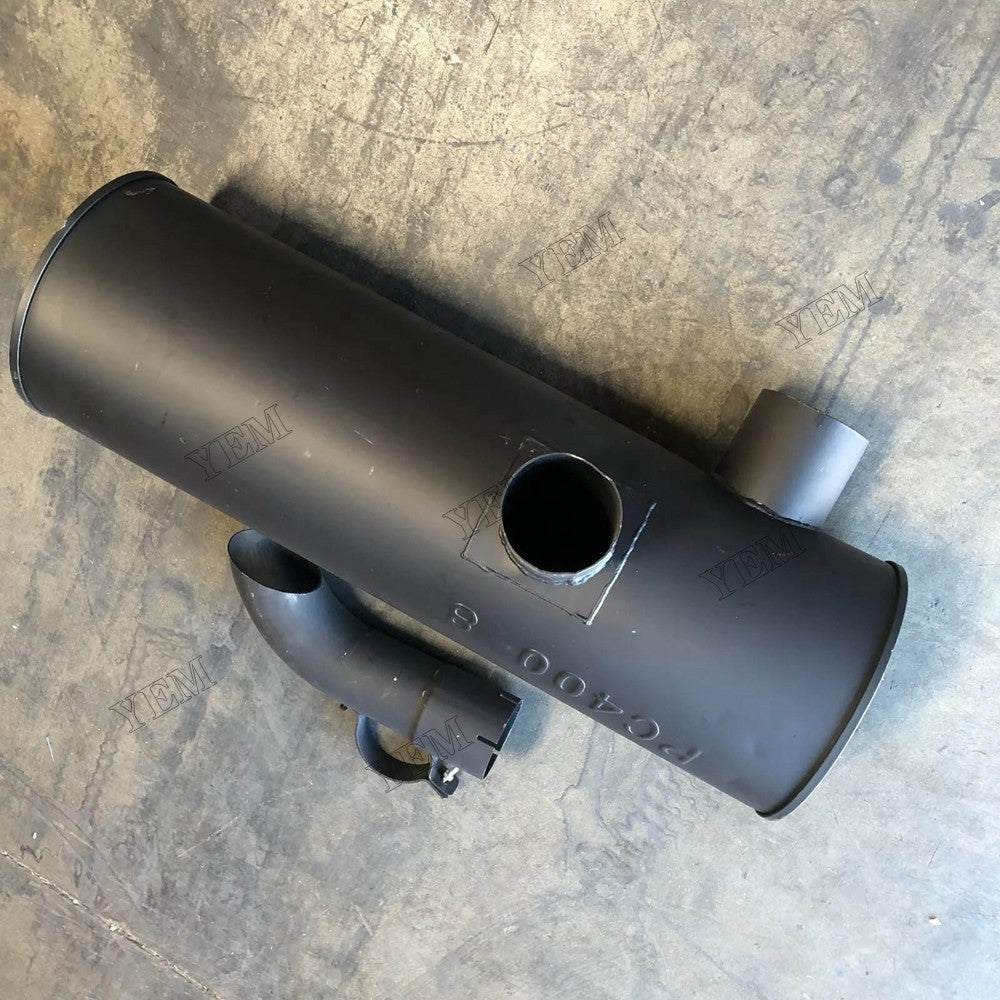 For Komatsu Engine 6D125E Excavator PC400-7 PC400LC-7 PC450LC-7 PC400-8 PC400LC-8 PC450LC-8 Muffler Silencer 6156-11-5280 6156-11-5281 For Komatsu