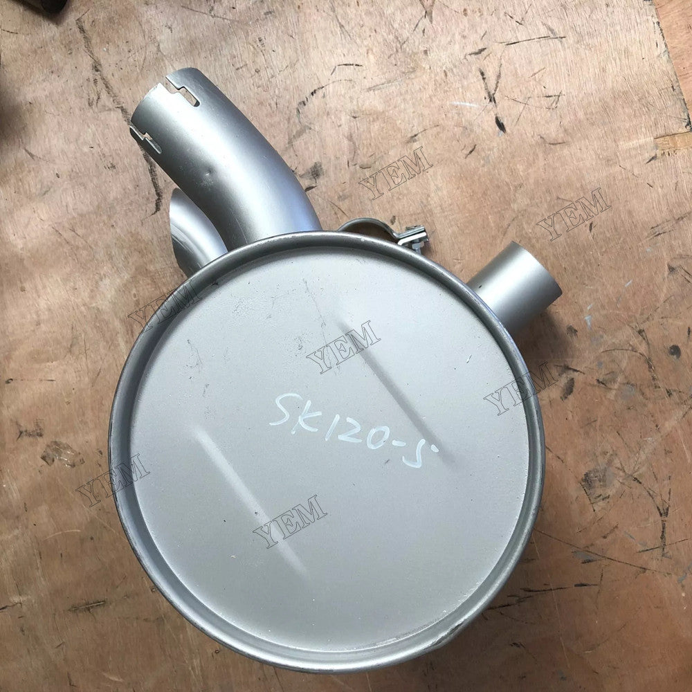 For Kobelco SK130LC SK100 SK115DZ SK120 SK150LC SK120LC SK160LC SK130 SK100-4 SK115DZ-4 SK120-4 SK120LC-4 SK150LC-4 Muffler Silencer YW12PU0002P1 For Kobelco