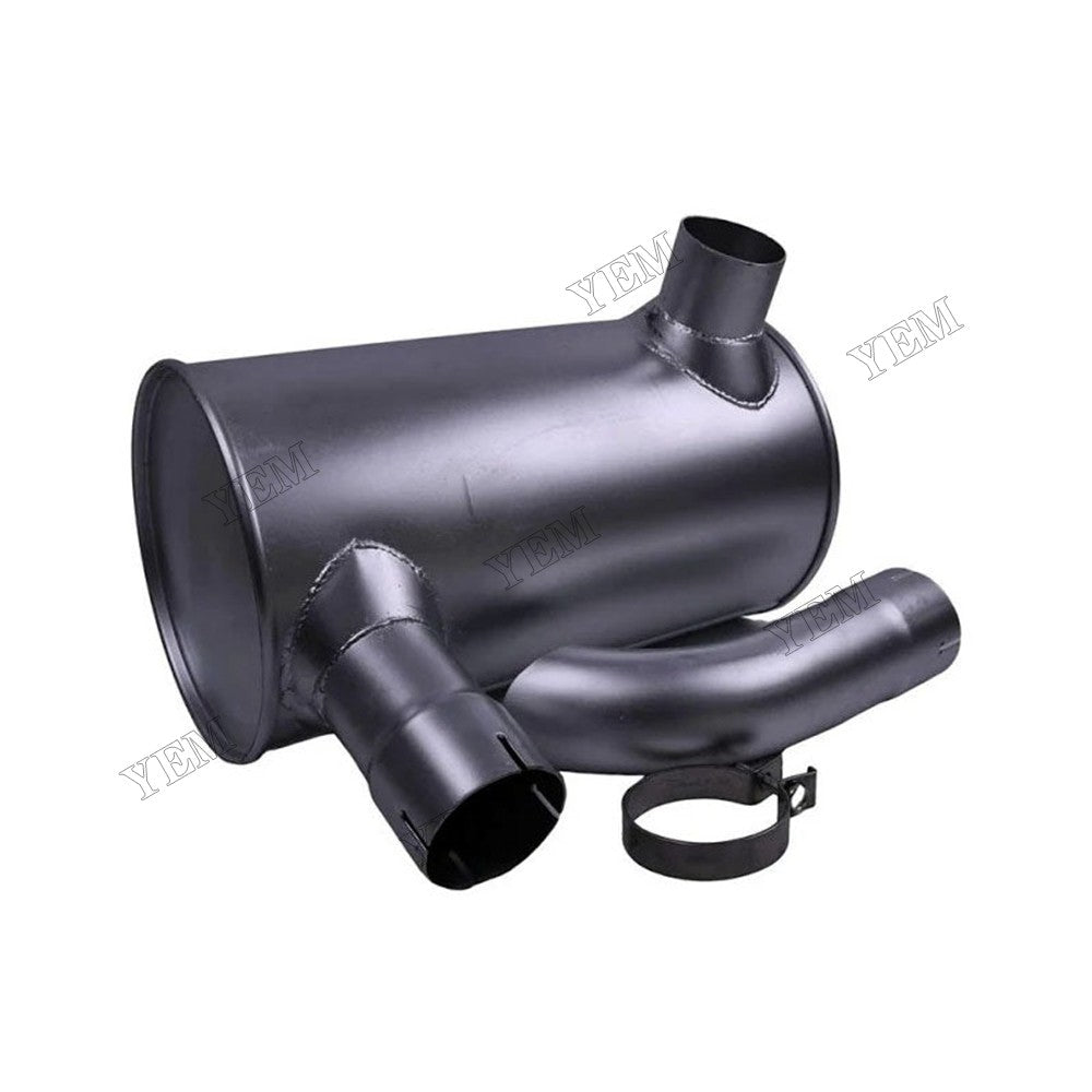 For Komatsu Engine 6D102 Excavator PC200-7 PC220-7 PC210-7 PC240-7 PC228-3 PC230-7 PW180-7 Muffler 6738-11-5510 with Clamp and 2Pcs U-Bolt For Komatsu