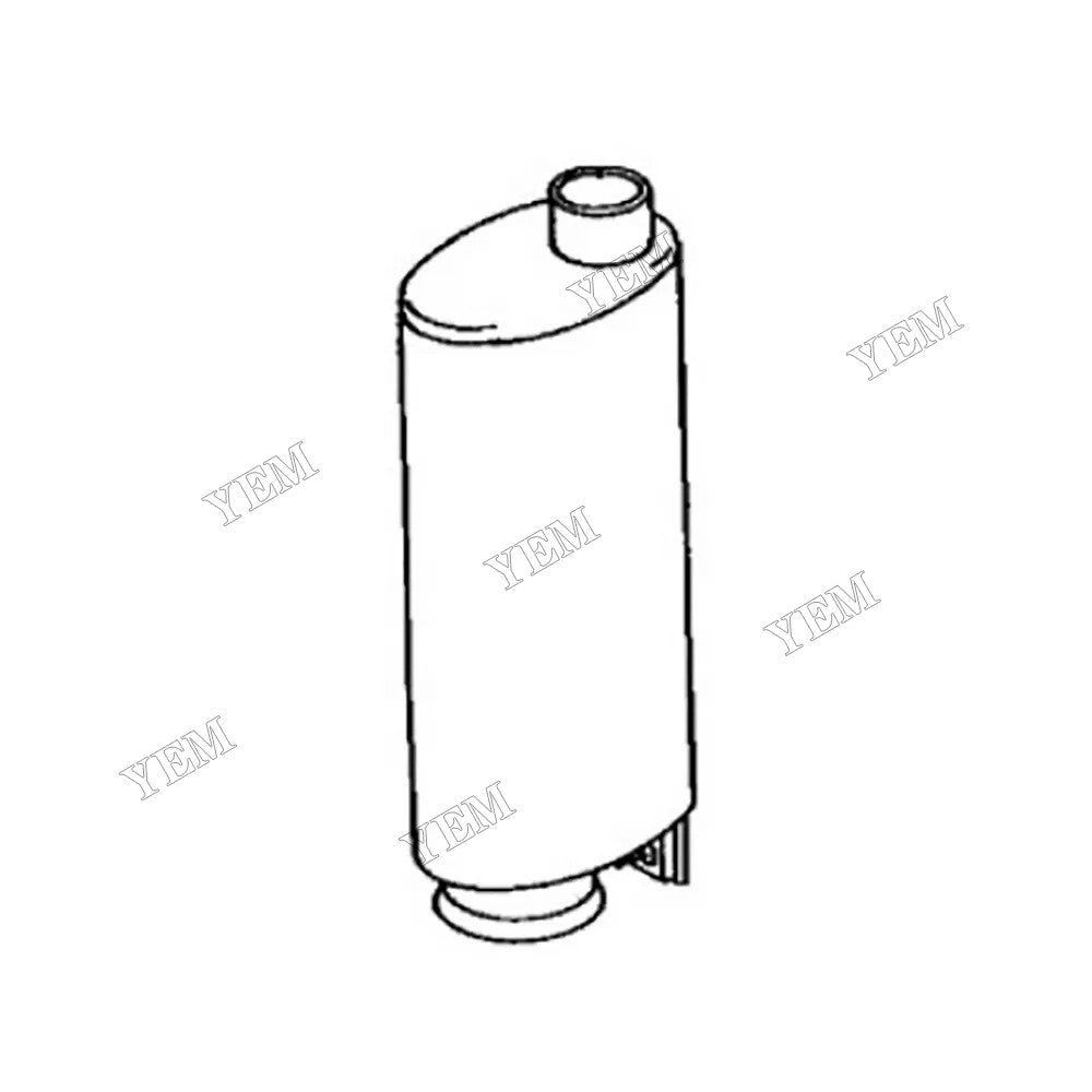 Deree Loader 344G 455D 455E 555 555A 555B Muffler Silencer AT47110 for John For John Deree
