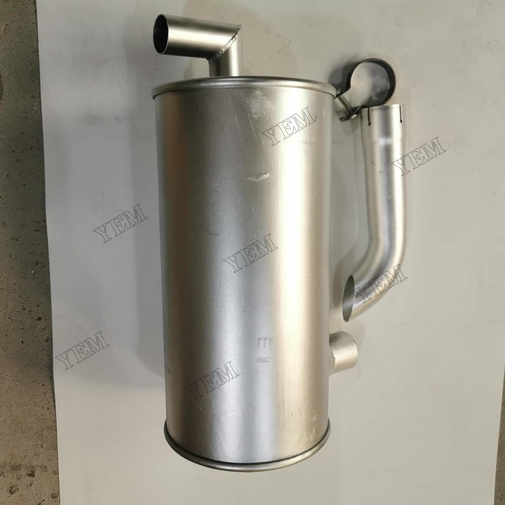 For Isuzu Engine 4BD1 Hitachi Excavator EX100-2 EX100-3 EX100M-2 EX100M-3 Muffler 4255657 For Isuzu