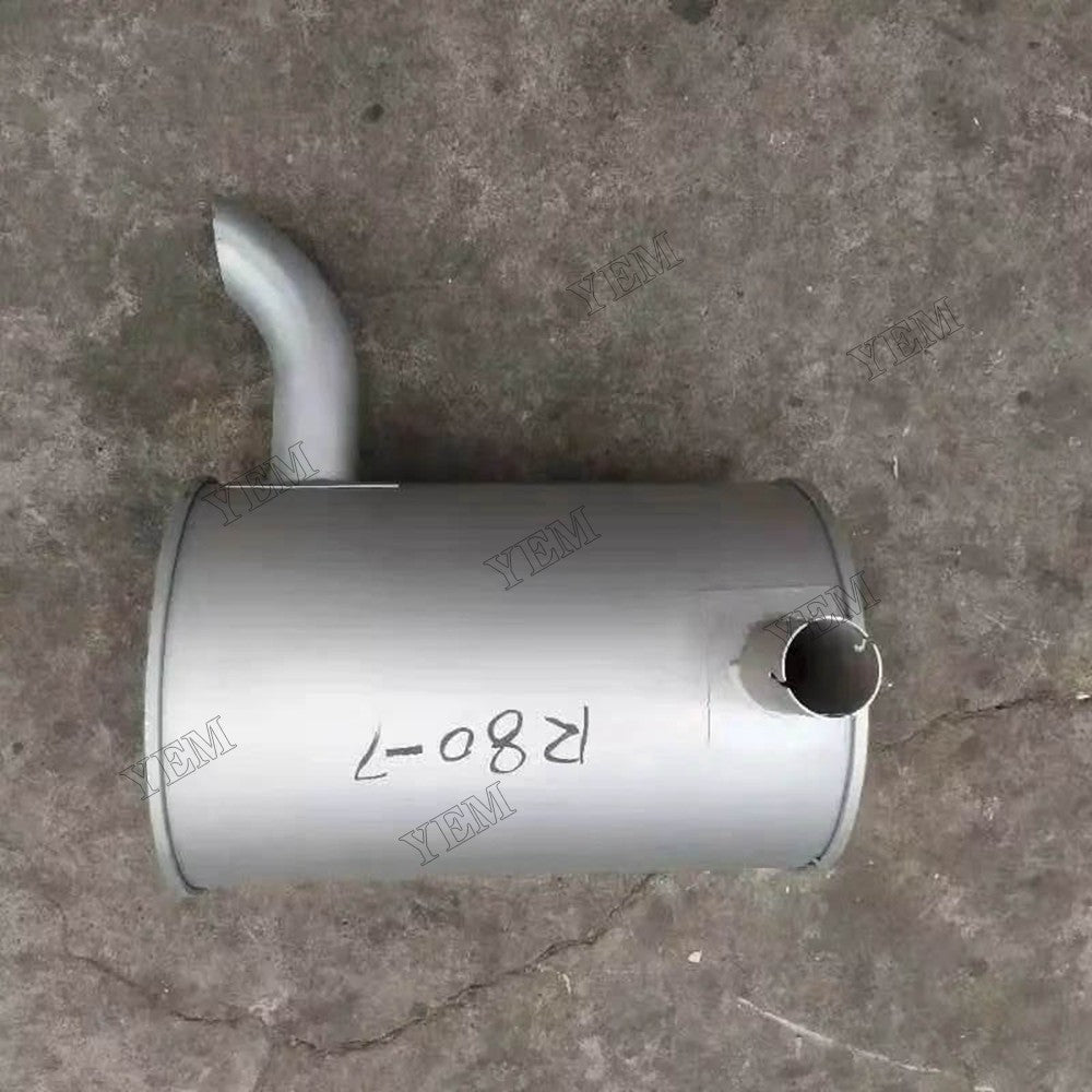 For Hyundai Excavator R55-7 R55W7 R55W-7 R80-7 RC60-7 Muffler 11M8-30051 11M8-30002 For Hyundai