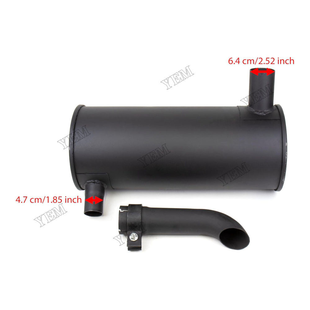 For Mitsubishi Engine 4M40 Caterpillar CAT Excavator 307B Muffler Silencer 162-6174 For Mitsubishi