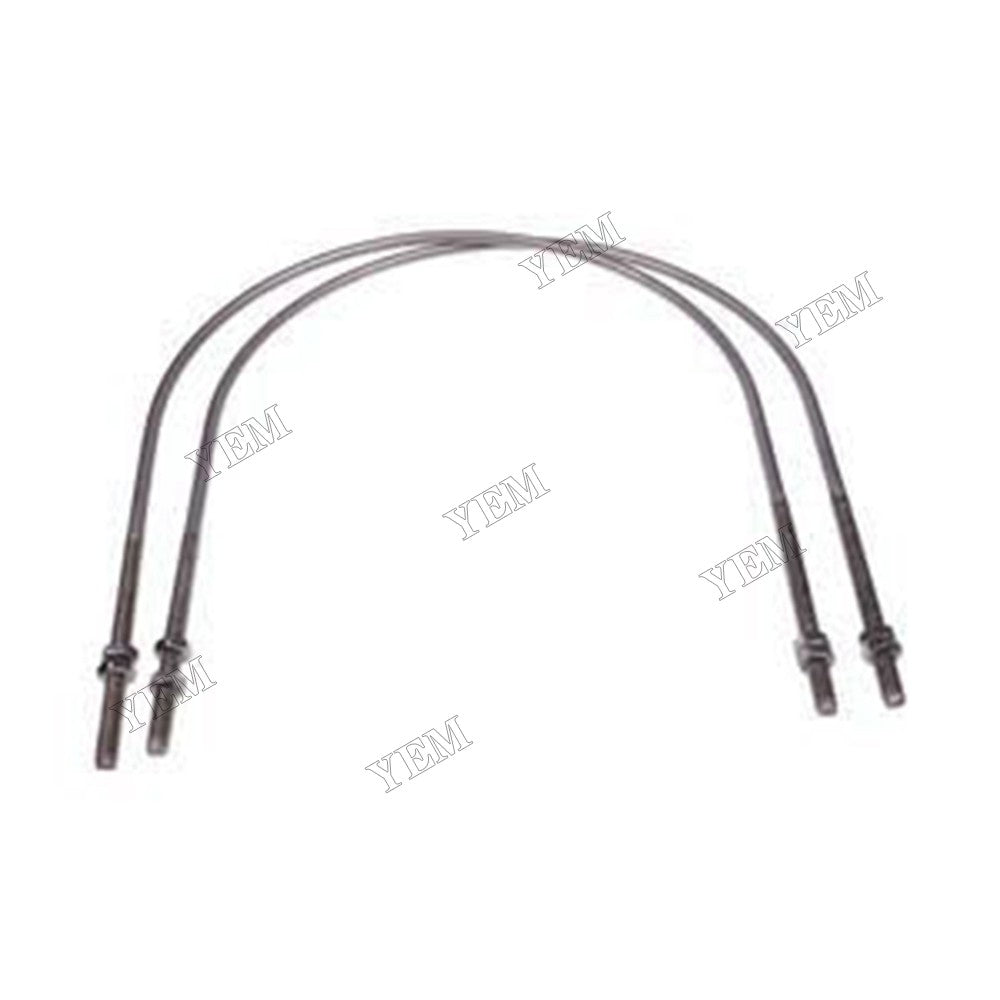 For Komatsu Engine 6D107 Excavator PC200-8 PC200LC-8 PC210-8 PC210LC-8 PC220-8 PC220LC-8 PC240LC-8 PC300-8 2Pcs U-Bolt 6754-11-5940