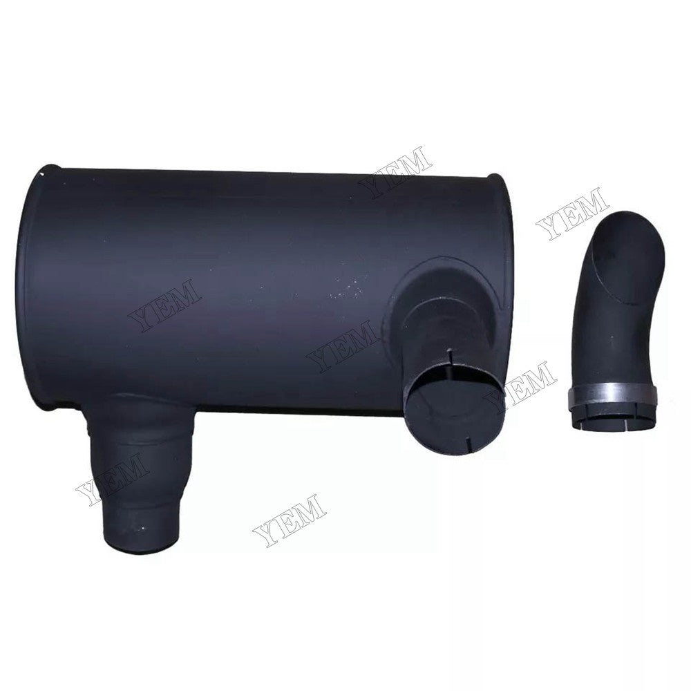 For Komatsu Engine 6D107 Excavator PC200LC-8 PC210-8K PC210LC-8K PC210NLC-8K PC230NHD-8K PC240LC-8K PC240NLC-8K PW180-7 PW180-7E0 Muffler 6754-11-5310 For Komatsu