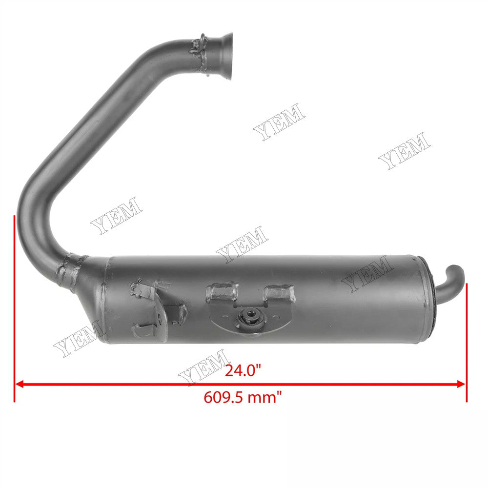 For Yamaha UTV Viking VI 700 EPS YXM70 YXM700 Exhaust Muffler 1XD-E4710-01-00 1XD-E4710-02-00