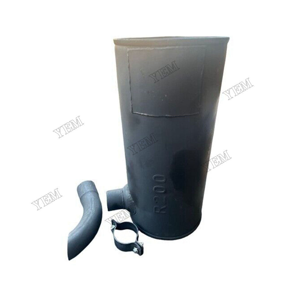 For Hyundai Excavator R170W-3 R180LC-3 R200NLC-3 R210LC-3 R210LC-3_LL Muffler Silencer 11EM-32310 For Hyundai