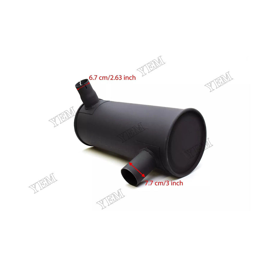 For CASE Excavator CX210N CX210 CX230 9021 Muffler KRH1227 166365A1