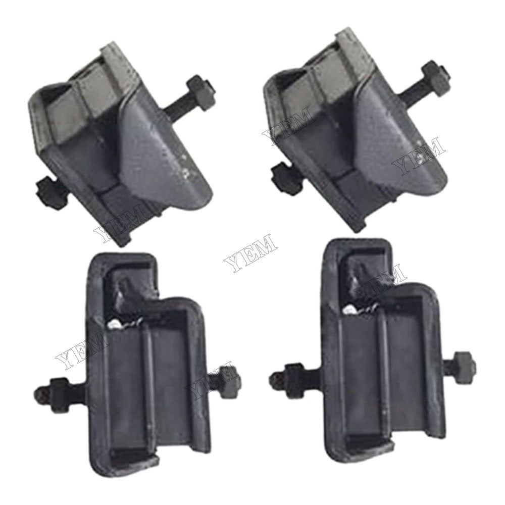 For Komatsu CD30R-1 PC40MR-1 PC45MR-1 PC50MR-2 PC55MR-3 PC58UU-3 SK714-5 WA100-5 WA200-5 4 PCS Mounting Rubber Cushion 20S-01-71331