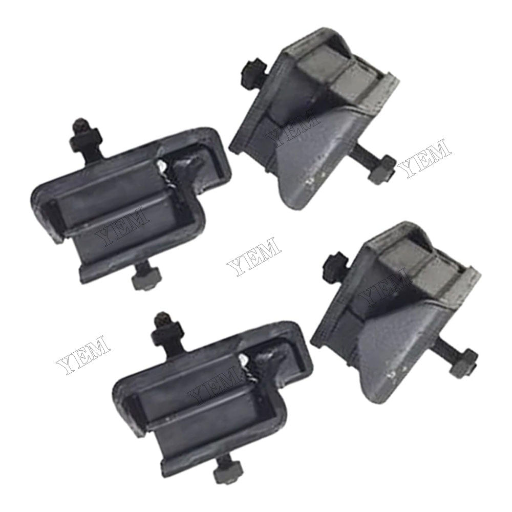 For Komatsu CD30R-1 PC40MR-1 PC45MR-1 PC50MR-2 PC55MR-3 PC58UU-3 SK714-5 WA100-5 WA200-5 4 PCS Mounting Rubber Cushion 20S-01-71331 For Komatsu