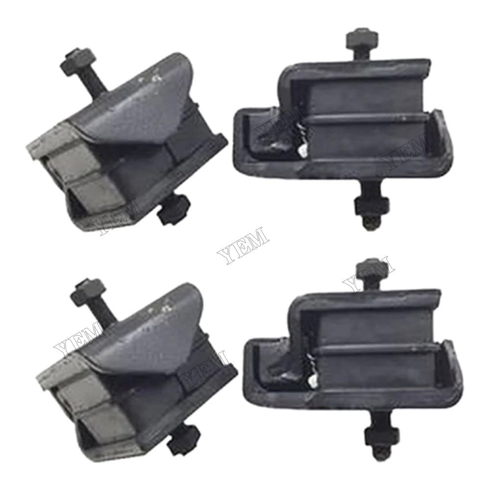 For Komatsu CD30R-1 PC40MR-1 PC45MR-1 PC50MR-2 PC55MR-3 PC58UU-3 SK714-5 WA100-5 WA200-5 4 PCS Mounting Rubber Cushion 20S-01-71331 For Komatsu