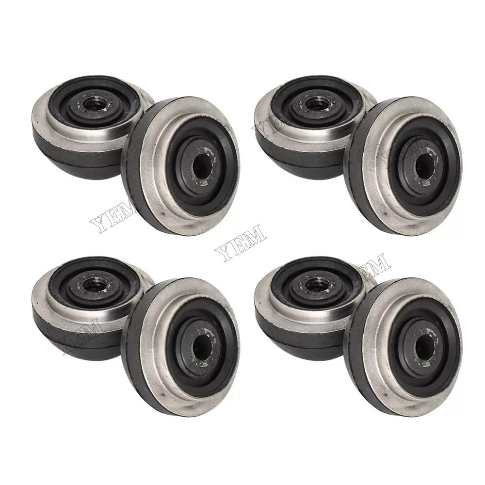 For Komatsu PC27MR-3 PC30MR-1 PC30MR-2 PC30MR-3 PC30MR-5 PC30UU-3 PC35MR-2 PC35MR-3 8 Pcs Engine Mounting Rubber Cushion 21U-01-31211