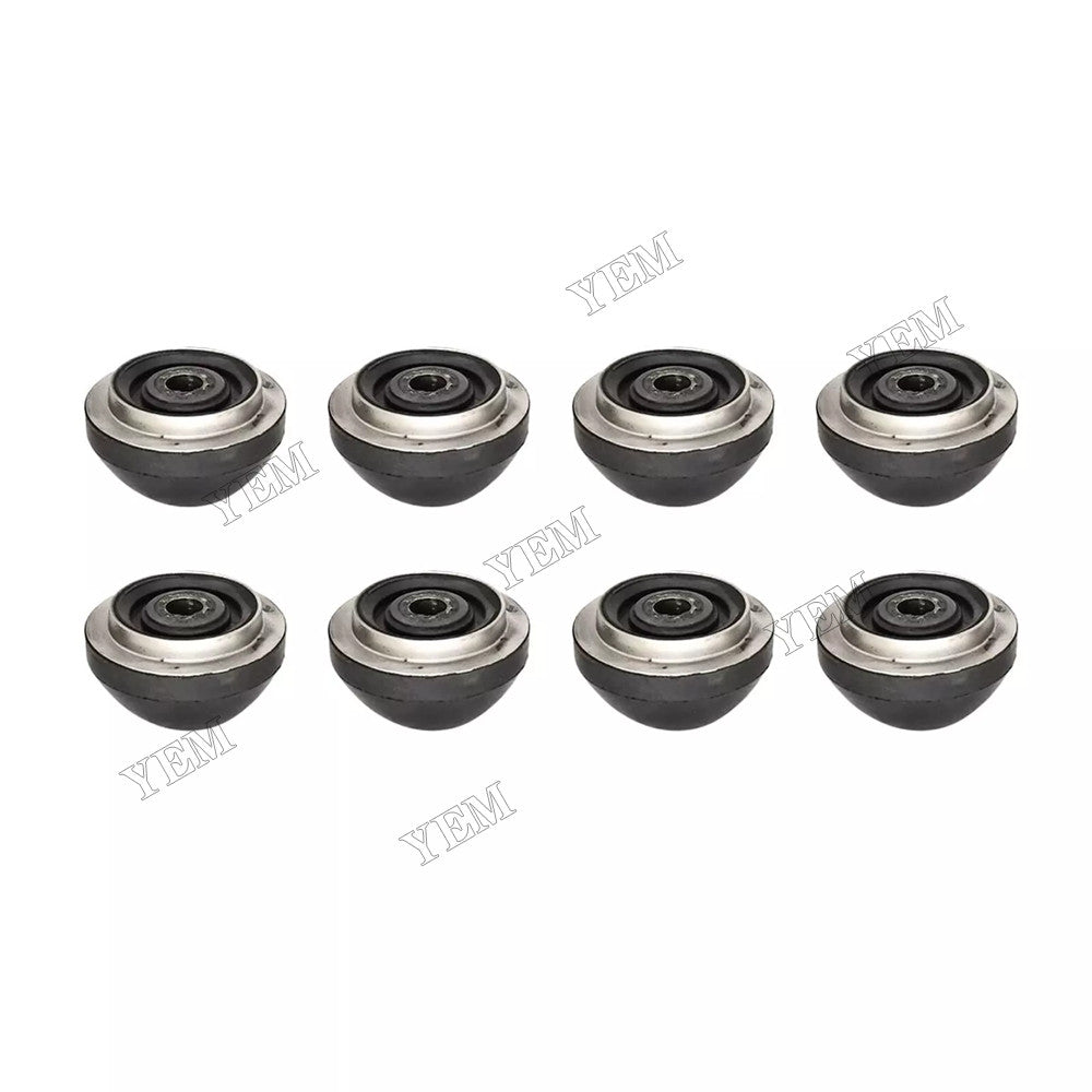 For Komatsu PC27MR-3 PC30MR-1 PC30MR-2 PC30MR-3 PC30MR-5 PC30UU-3 PC35MR-2 PC35MR-3 8 Pcs Engine Mounting Rubber Cushion 21U-01-31211 For Komatsu