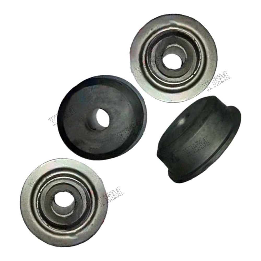 For Kobelco Excavator K907 MARK II K907LCII Set of 4 PCS Engine Cushion 2416R145D2 For Kobelco