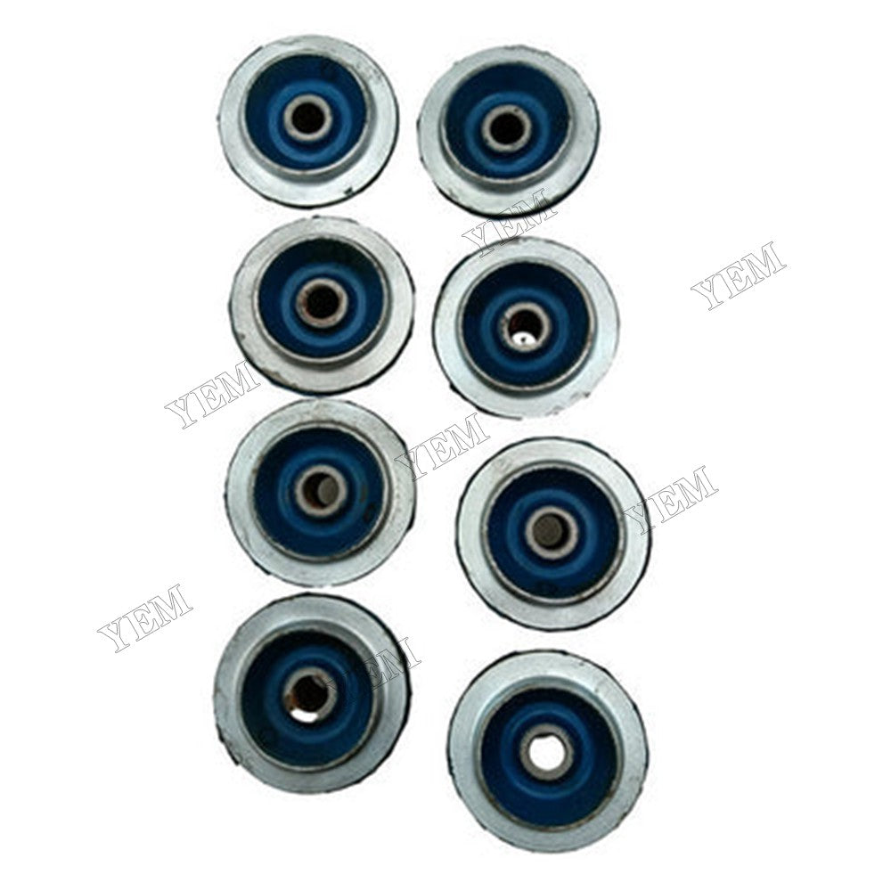 For Mitsubishi Engine S3L2 Caterpillar CAT Excavator 303 303CR 8Pcs Rubber Mount 175-4625 220-9184