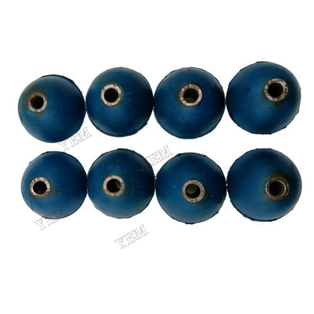 For Mitsubishi Engine S3L2 Caterpillar CAT Excavator 303 303CR 8Pcs Rubber Mount 175-4625 220-9184 For Mitsubishi