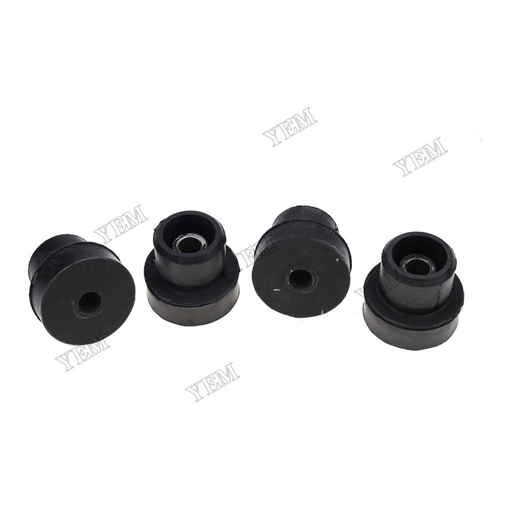 For JCB Loader 1400B 1550B 1600B 1700B 214 215 216 217 3C 3CX 3D 3DX 4C 4CN 4CX 4PCS Engine Rubber Cushion Feet 123/03138 For JCB