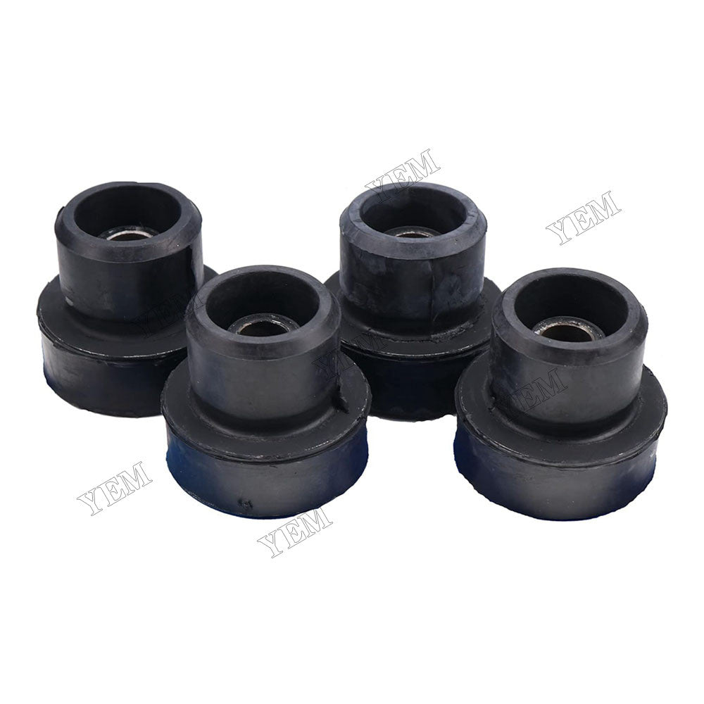 For JCB Loader 1400B 1550B 1600B 1700B 214 215 216 217 3C 3CX 3D 3DX 4C 4CN 4CX 4PCS Engine Rubber Cushion Feet 123/03138 For JCB